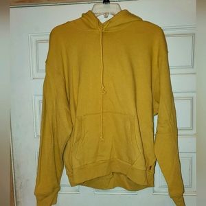 Women's Levi's yellow hoodie